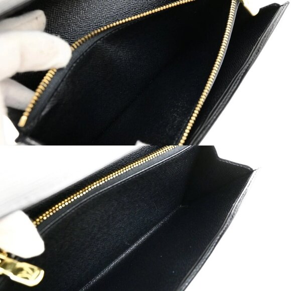 LOUIS VUITTON Logo Pochette Credit Long Wallet Epi Leather - Picture 4 of 14